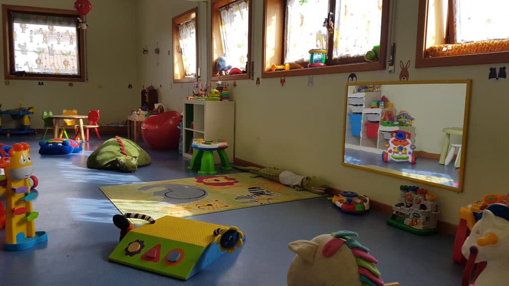 Sala de Creche d’A Girafa, em Rio Tinto